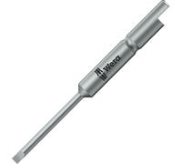 Wera 05135266001 800/9 C Slotted Screw Bit Halfmoon Drive, 2 x 44mm