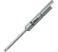 Wera 05135267001 800/9 C Slotted Screw Bit Halfmoon Drive, 3 x 44mm
