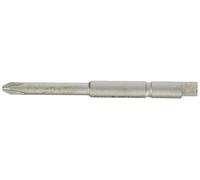 Wera 05135276001 1 x 44 mm 851/9 CJ PH Bits for Phillips Screws Half-Moon - Silver