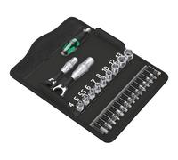 WERA 27 Pce 1/4" KK Zyklop Mini Ratchets & Sockets + Screwdriver Bit Set,135918