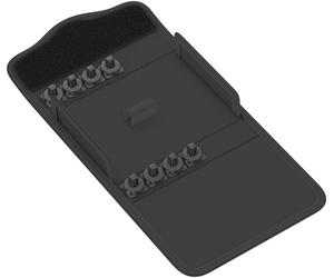 Wera 05136409001 9469 Textile box Kraftform Kompakt 400 RA, for up to 9 pieces, empty, 145 x 25 x 102 mm