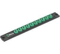 Wera 05136420001 9600 Magnetic socket rail, 1/4", empty, 30 x 270 mm
