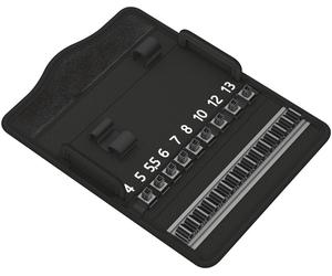 Wera 05136466001 9417 Textile Box Kraftform Kompakt Zyklop Mini 2, empty, 180 x 88 x 46 mm