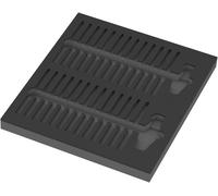 Wera 05137351001 9851 Foam insert Kraftform Kompakt VDE set 1, empty, 344 x 30 x 392 mm