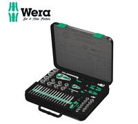 Wera 8100 SA/SC 2 Zyklop Speed Ratchet, Socket & Bit Set, 1/4" & 1/2" Drive, 43pc, 05160785001