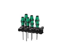 Wera 05223161001 Kraftform Plus 367/7 TORX HF (Holding Function) Screwdriver Set, TX8 to TX30, 6-Piece