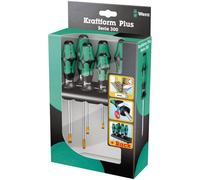 Wera 05320540001 335/350/367/7 7-Piece Kraftform Plus Lasertip Screwdriver Set
