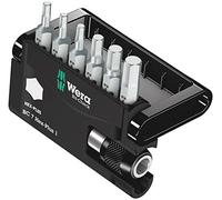 Wera 05056168001 Bit-Check Set 8040-6/Z Extra-tough for Drill/Drivers, Metal Jointing, Hex-Plus 2.0 mm-6.0 mm 7pc