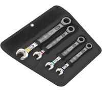 Wera 073295 Joker 4 Piece Ratcheting Combination Spanner Set 7/16-3/4″ AF