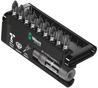 WERA 1/4" Impaktor Bit Set Bit Check 10 Pcs 05057684001