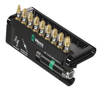 Wera 05347153001 Bit-Check 10 PZ Bi-Torsion 2 Bit Set (10-Piece)