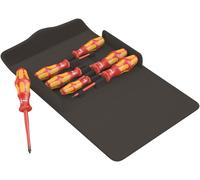 Wera 100 iS/7 VDE Set 1 Kraftform Insulated Screwdriver set 7 Piece 05136013001