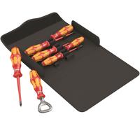 Wera 136022 Kraftform Plus 100 iS/7 Set 2 VDE Slim Screwdriver Set