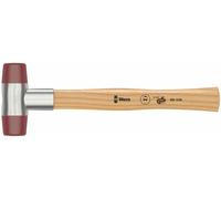 Wera 102 40mm⌀ Urethane Double Soft-Face Hickory Handle Hammer Mallet #5, 000525