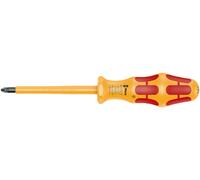 Wera 05051613001 1065 i PZ VDE-insulated Kraftform Phillips-head screwdriver, PZ 2 x 100 mm