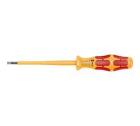 Wera 1060I Kraftform VDE Insulated Slotted Screwdriver 3.5mm 100mm