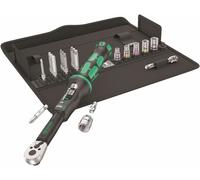 Wera 130110 1/4" Drive 20 Piece Click Bit Holding Torque Wrench Set 2.5-25Nm