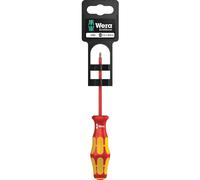 Wera 160 i SB VDE Kraftform Plus Slotted Screwdriver 2.5mm 80mm
