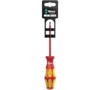 Wera 160 i SB VDE Kraftform Plus Slotted Screwdriver 4mm 100mm