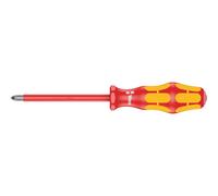 Wera 162 i PH Kraftform Plus Lasertip VDE Insulated Screwdriver, Phillips 2 x 100 mm, 05006154001