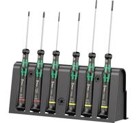 Wera 2035/6 A Micro Screwdriver Set, Rack, 6PC - 05118150001