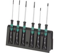 Wera 2035/6B Kraftform Micro Slot/Phillips Screwdrivers, 6-Piece Set