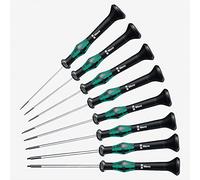 Wera 2054/8 Kraftform Micro Hex SAE Precision Screwdriver Set