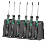 Wera 2067/6 TORX BO Kraftform Micro Screwdriver Set, for electronic applications, TX7-TX20, 6 Piece, 05118154001