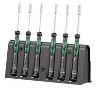 Wera 2069/6 Micro Nutdriver Set, Rack, 6PC - 05118158001