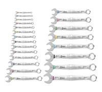 WERA 6003 22 Piece Joker Combination Ring Open End 5.5-32mm Spanner Set, 020232