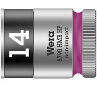 Wera 3/8" Square Drive 8790 HMB Hold Function Hex Socket, Choose from 6mm - 19mm
