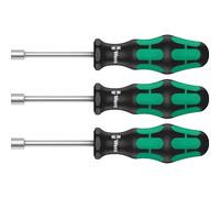 Wera 3 Piece 395 H0/3 Toilet Seat Nutspinner Set