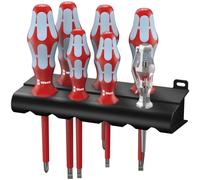 Wera 3160 i/7 Kraftform VDE Stainless Steel Lasertip screwdriver set, PH/SL, 7pc, 05022728001