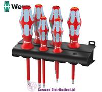 WERA 3165I/6 KRAFTFORM LASERTIP STAINLESS STEEL SCREWDRIVER SET - 05022745001