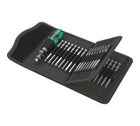 Wera 059297 Kompakt 62 Screwdriver Bit Holding Kit of 33 Pouch