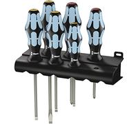 Wera 3334/6 Kraftform Stainless Steel Lasertip screwdriver set, PH/SL, 6pc, 05032060001