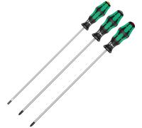 Wera 14 Piece 100 Kraftform Plus VDE Screwdriver Set With Racks