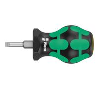 Wera 335 Stubby Slotted Screwdriver 4mm 24.5mm