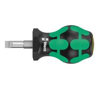 Wera 335 Stubby Slotted Screwdriver 6.5mm 24.5mm