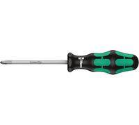 Wera 355 PZ Kraftform Lasertip screwdriver, Pozidriv PZ 2 x 200 mm, 05009317001