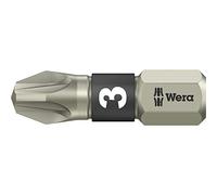 Wera 3855/1 TS Pozidriv Torsion Stainless Insert Bit PZ3 x 25mm