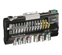 Wera Wera Toolcheck1 Sb Bitcheck With Bit Ratchet/Sockets 38 Pieces