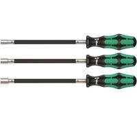 Wera 391/3 Kraftform Plus Flexible Nut Driver Set 3 Piece Metric 05135311001