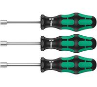 Wera 3 Piece 395 H0/3 Toilet Seat Nutspinner Set