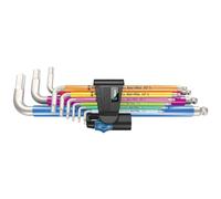 Wera 3950/9 Hex-Plus Multicolour HF Stainless 1, 9PC L-Key Set- 05022699001