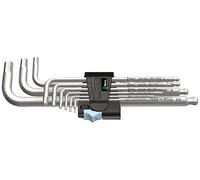 Wera 5073544001 3950 PKL/9 Stainless Hex-Plus Key Set of 9