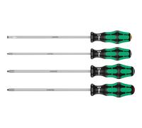 Wera 4 Piece Kraftform Plus Long Reach Screwdriver Set