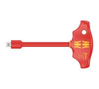 Wera 410 i VDE B VDE-Insulated T-Handle Adapter Screwdriver