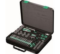 Wera 8100 SA/SC 2 Zyklop Speed Ratchet, Socket & Bit Set, 1/4" & 1/2" Drive, 43pc, 05160785001