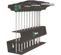 Wera 454/10 HF Set 2 Hex-Plus T-Handle Screwdriver Set 7 Piece SAE 05023454001